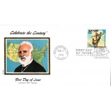 #3183e Transcontinental Phone Line Colorano FDC