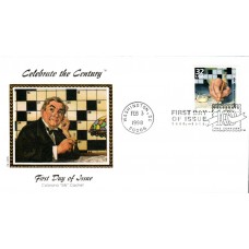 #3183l Crossword Puzzle Colorano FDC