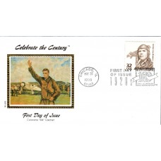 #3184m Lindbergh Flies Atlantic Colorano FDC