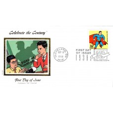 #3185f Superman Colorano FDC