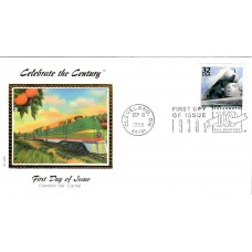 #3185k Streamliner Train Colorano FDC