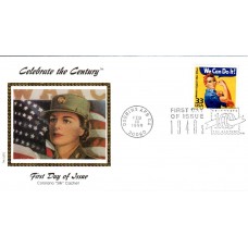 #3186e Rosie the Riveter Colorano FDC