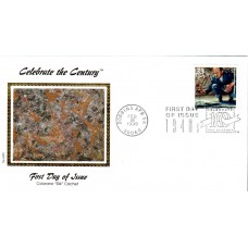 #3186h Abstract Expressionism Colorano FDC