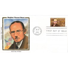 #3221 Stephen Vincent Benet Colorano FDC