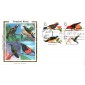 #3222-25 Tropical Birds Colorano FDC