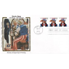 #3263 Uncle Sam PNC Colorano FDC