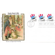 #3266 Uncle Sam Hat PNC Colorano FDC