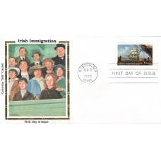 #3286 Irish Immigration Colorano FDC