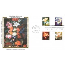 #3478-81 Four Flowers Colorano FDC