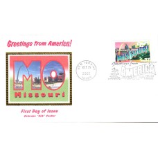 #3720 Greetings From Missouri Colorano FDC