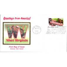 #3743 Greetings From West Virginia Colorano FDC