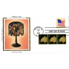 #3758A Tiffany Lamp PNC Colorano FDC