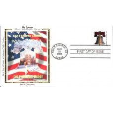 #4125b Liberty Bell Colorano FDC