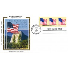 #4133 US Flag PNC Colorano FDC