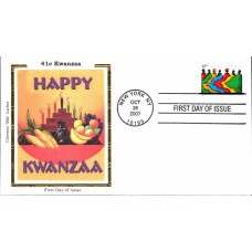 #4220 Kwanzaa Colorano FDC