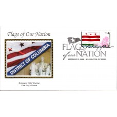 #4283 FOON: DC Flag PNC Colorano FDC