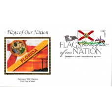 #4284 FOON: Florida Flag Colorano FDC