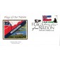 #4300 FOON: Mississippi Flag Colorano FDC