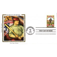 #4341 Take Me Out to the Ballgame Colorano FDC