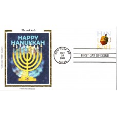 #4372 Hanukkah - Dreidel Colorano FDC