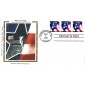 #4392 US Flag PNC Colorano FDC