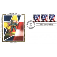 #4393 US Flag PNC Colorano FDC