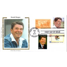 #4494 Ronald Reagan Combo Colorano FDC