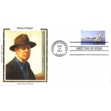 #4558 Edward Hopper Colorano FDC