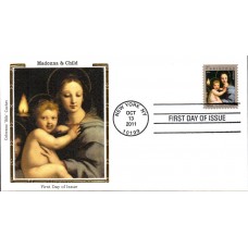 #4570 Madonna and Child Colorano FDC