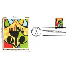 #4584 Kwanzaa Colorano FDC