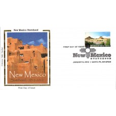 #4591 New Mexico Statehood Colorano FDC