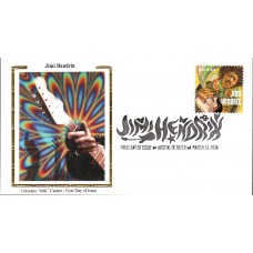 #4880 Jimi Hendrix Colorano FDC