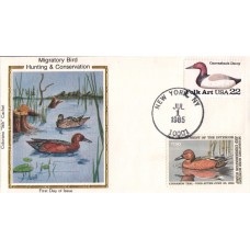 #RW52 Cinnamon Teal Colorano FDC