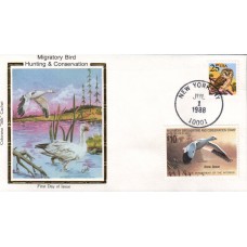 #RW55 Snow Goose - NY Colorano FDC