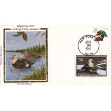 #RW58 King Eiders - NY Colorano FDC