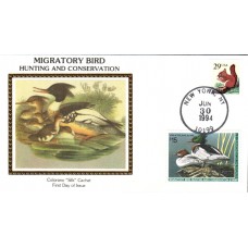 #RW61 Red-Breasted Merganser NY Colorano FDC