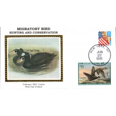 #RW63 Surf Scoter - NY Colorano FDC