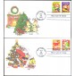 #3821-24 Holiday Music Makers CompuChet FDC Set