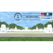 #3862 World War II Memorial CompuChet FDC