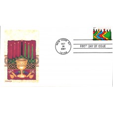 #4220 Kwanzaa Compuchet FDC