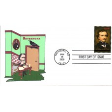 #4377 Edgar Allan Poe CompuChet FDC