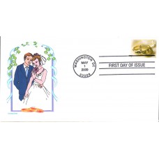 #4397 Wedding Rings CompuChet FDC