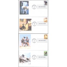 #4604-07 Dogs at Work CompuChet FDC Set