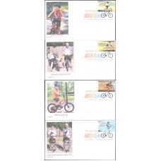 #4687-90 Bicycling CompuChet FDC Set