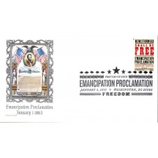 #4721 Emancipation Proclamation CompuChet FDC