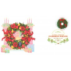 #4814 Christmas Wreath CompuChet FDC