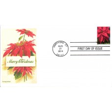 #4816b Poinsettia CompuChet FDC