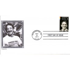 #4906 Harvey Milk CompuChet FDC