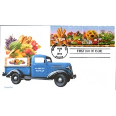 #4912-15 Farmers' Market CompuChet FDC