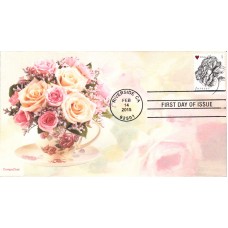 #4959 Vintage Rose CompuChet FDC